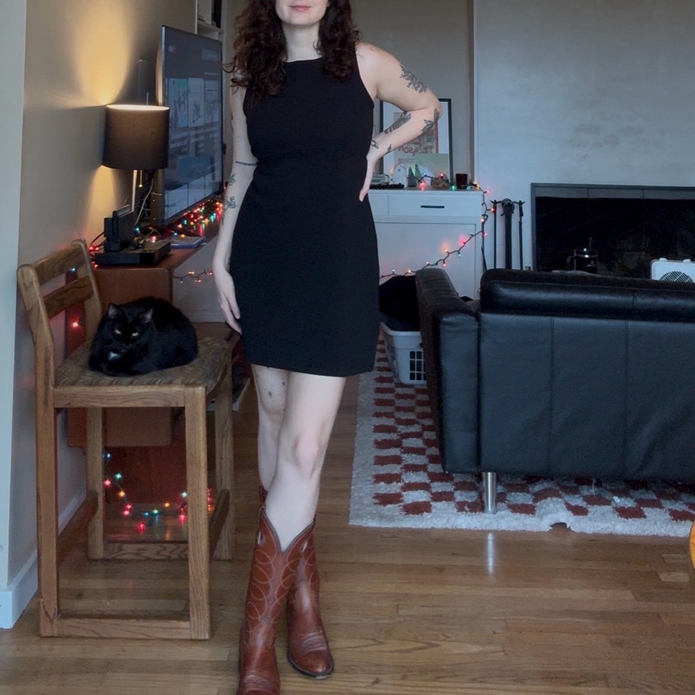 Vintage 90s Little Black Dress